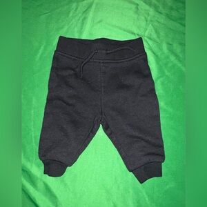Primark Kids Black Joggers 0-3 Months
